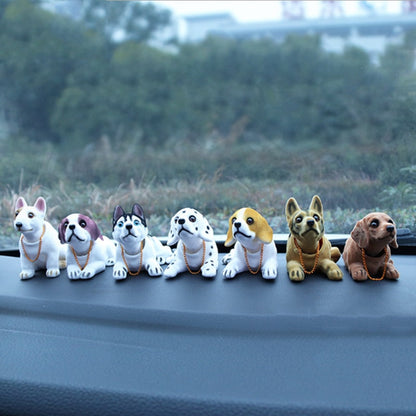 Funny Dog Bobble Car Accessory