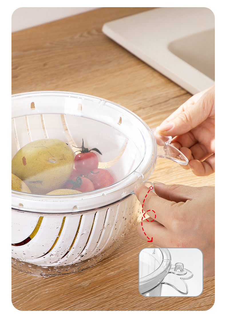 Easy Clean Two Tier Sink Basket