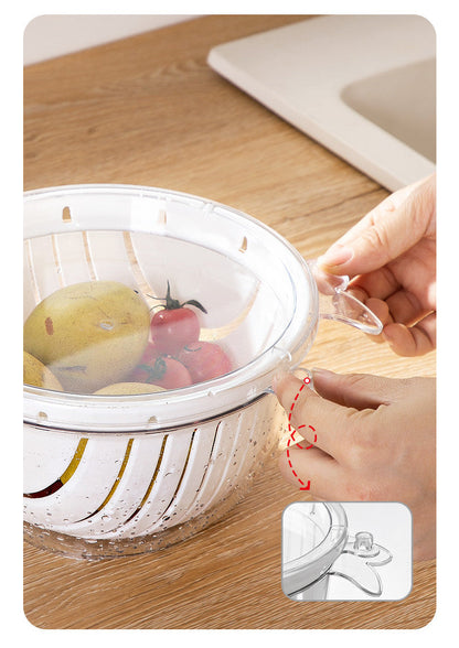 Easy Clean Two Tier Sink Basket