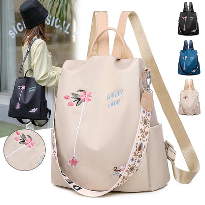 Secure Big College Oxford Backpack