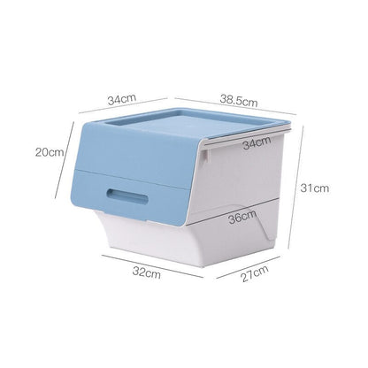 Collapsible Childrens Plastic Storage Container