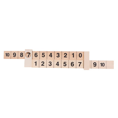Fun Interactive Wooden Math Puzzle Toy