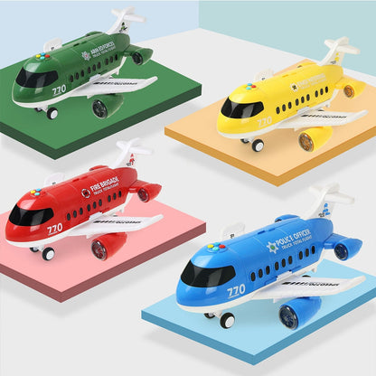 Fun Kids Musical Airplane Toy Playset