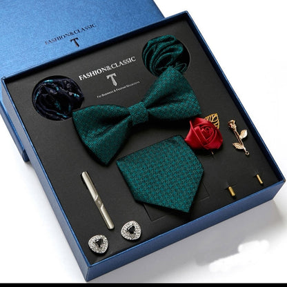 Premium Men's Tie Set in Elegant Gift Box