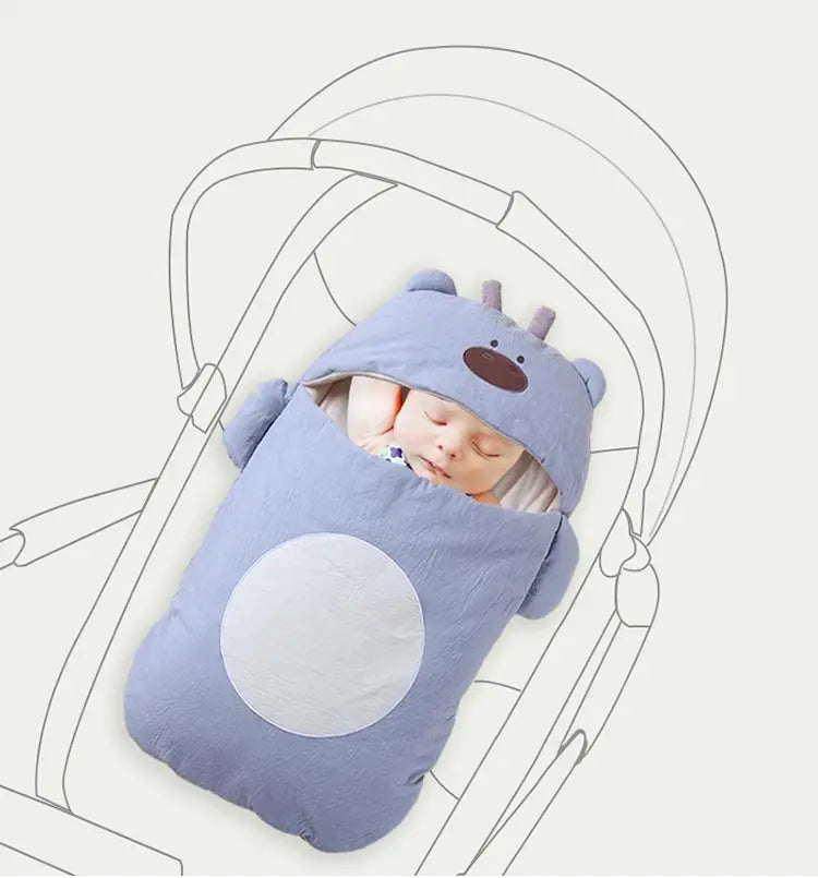 Cozy Baby Sleep Sack with Hood for Infants