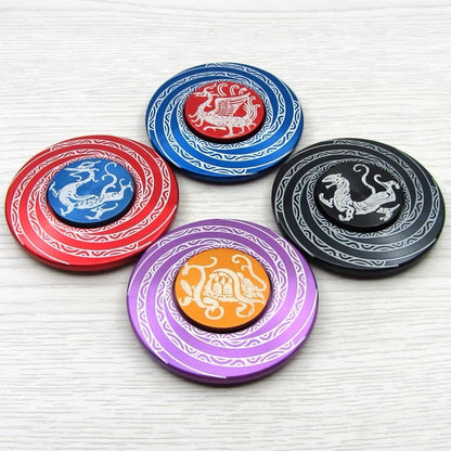 Unique Stainless Steel Fidget Toy Spinner
