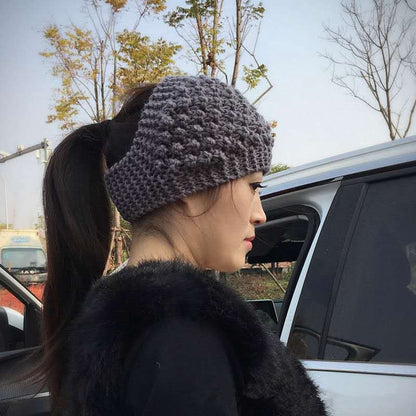 Soft Stretchy Winter Knitted Headband