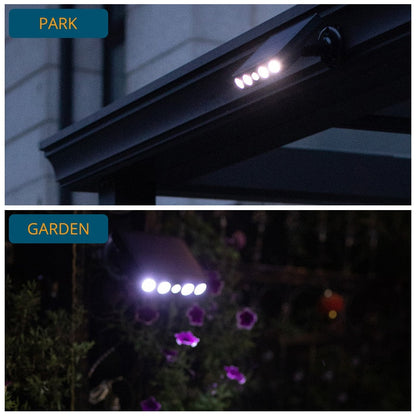 Bright Solar Powered Security Light