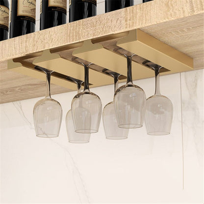 Space Saving Under Sink Glass Shelf Rack
