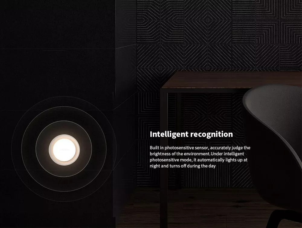 Smart Motion Night Light Bedside Lamp