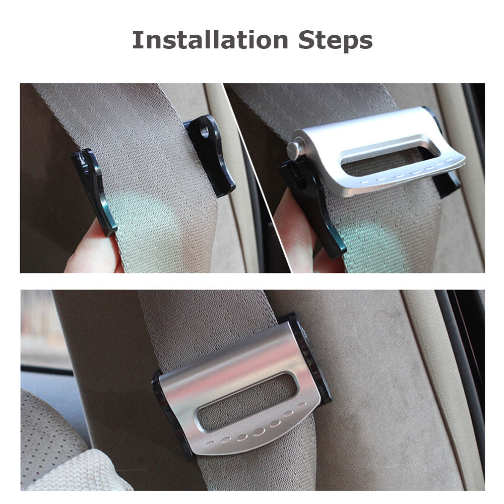 Universal Car Seatbelt Extender Clips 2 Pack