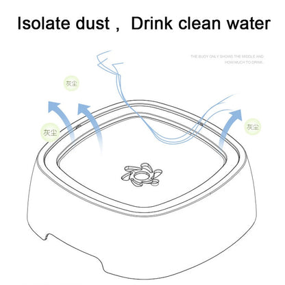 Spill Proof Pet Water Bowl Dispenser