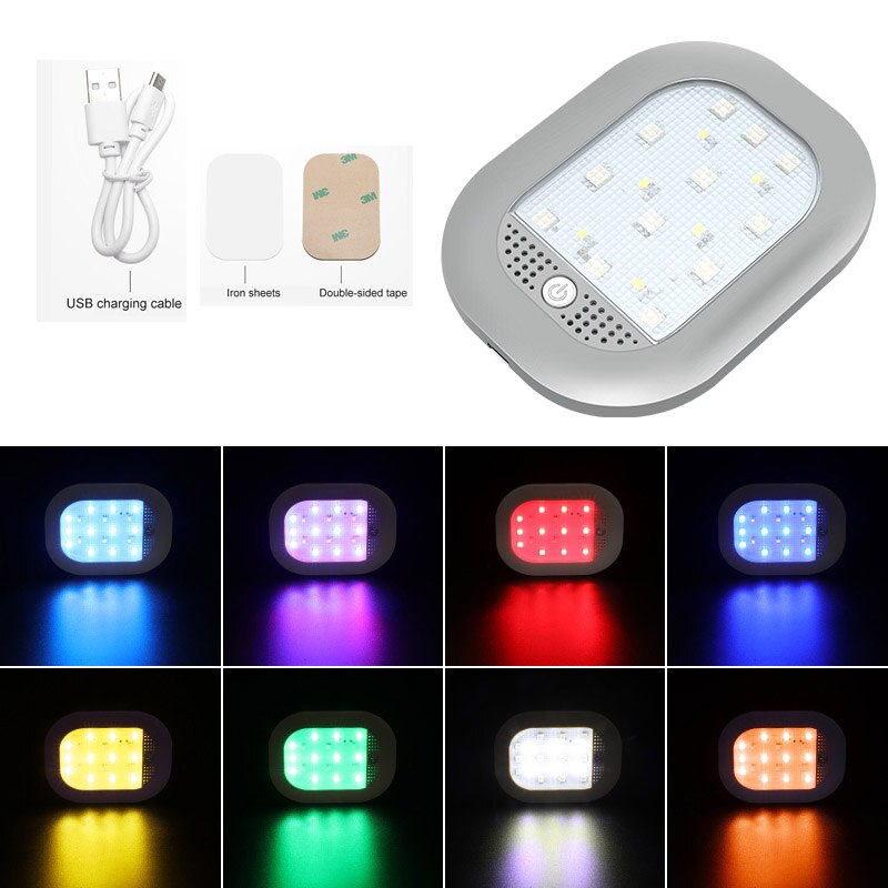 Colorful LED Car Interior Roof Lighting Kit