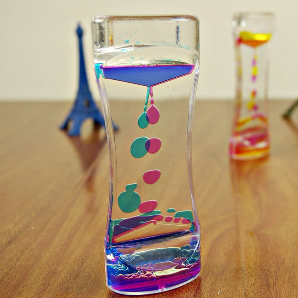 Colorful Glass Bubble Timer Lamp