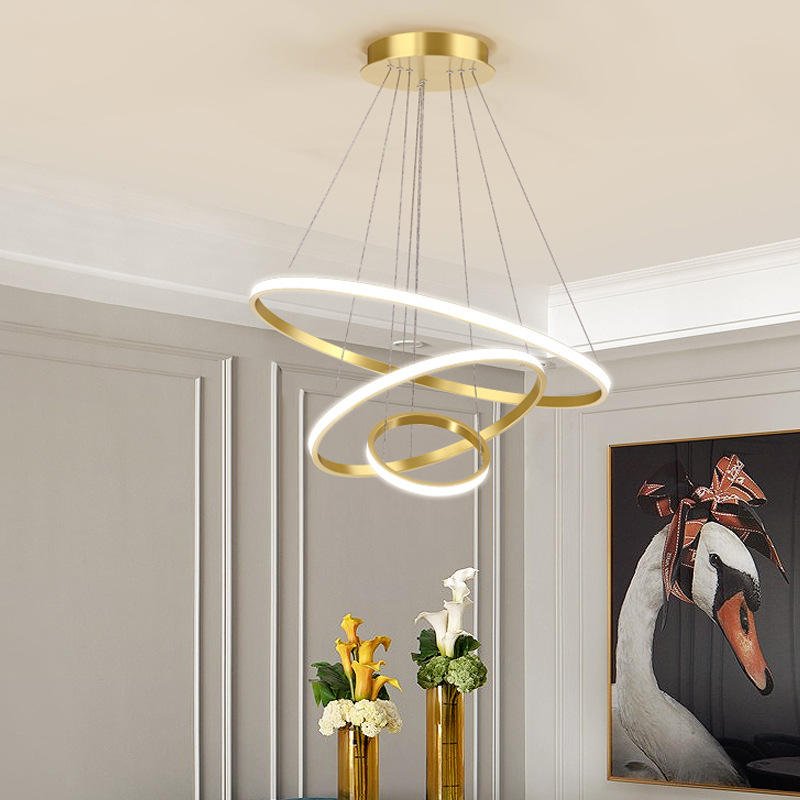 Modern Spiral Pendant Light