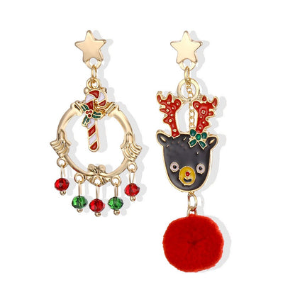 Fun Christmas Tree Earrings