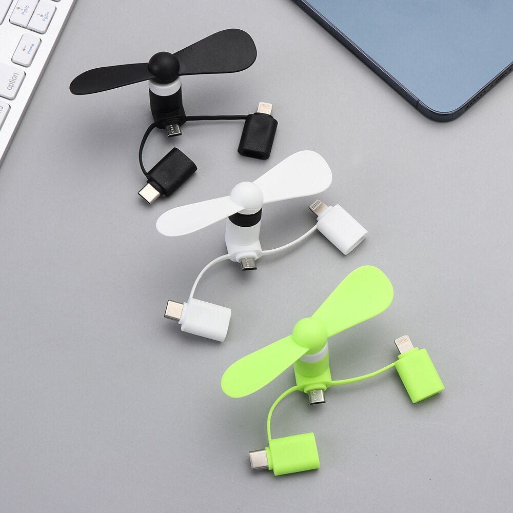 Compact Mini USB Phone Cooling Fan