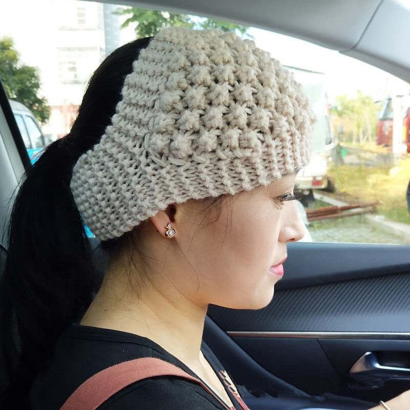 Soft Stretchy Winter Knitted Headband