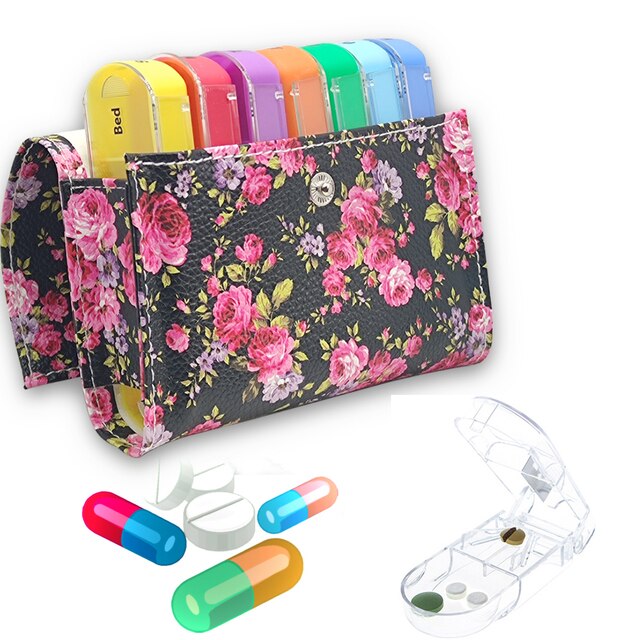 Daily Pill Organizer 7 Day Medication Box