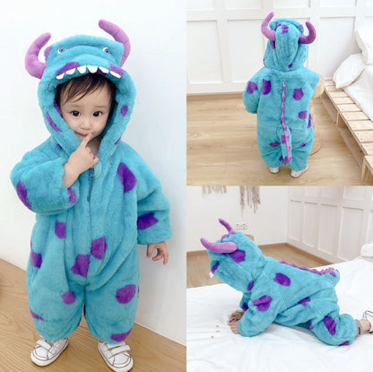 Adorable Plush Animal Onesie Costume for Babies - Befez