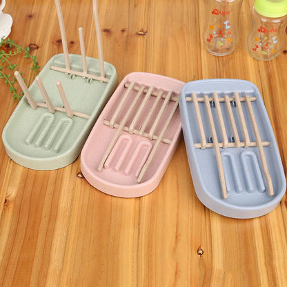 Baby Bottle Drying Rack with Holder