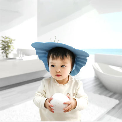 Soft Baby Ear and Face Guard for Bath Time