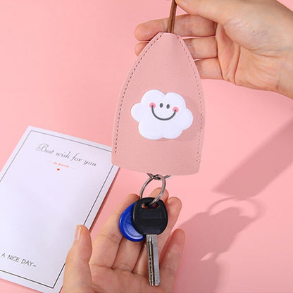 Colorful Fruit Leather Keychain Holder