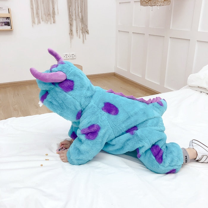 Adorable Plush Animal Onesie Costume for Babies