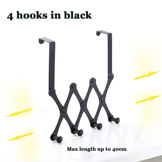 Space Saving Over Door Storage Hook Rack