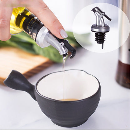 Space Saving Oil Bottle Dispenser Cap