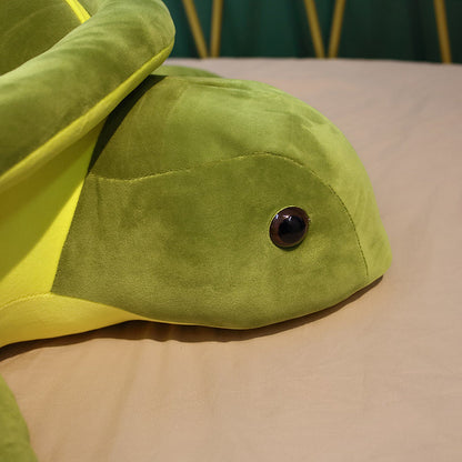 Cute Ocean Turtle Squishy Throw Pillow