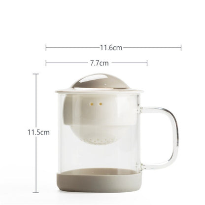 Astronomic Planet Pattern Ceramic Teapot
