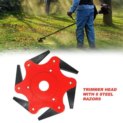 Befez | 6 Blade Lawn Mower Head for STIHL