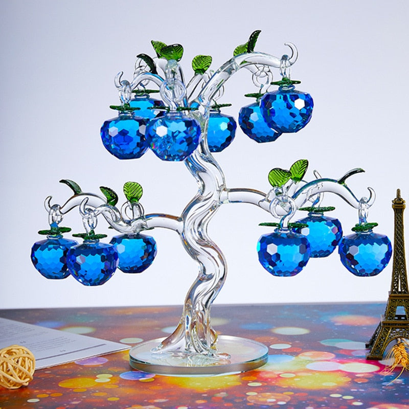 Beautiful Glass Apple Tree Decoration