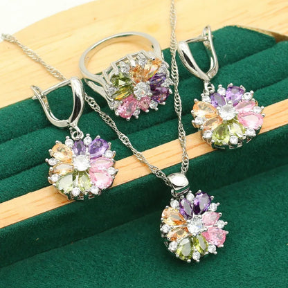 Beautiful Morning Sunrise Jewelry Set