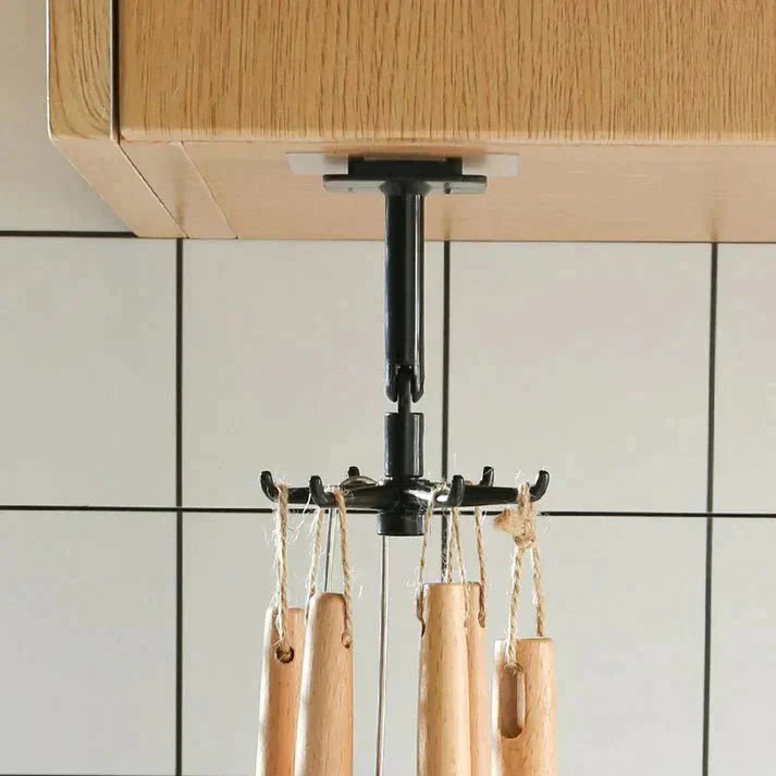 Easy Hang Spider Hooks for Kitchen Organization