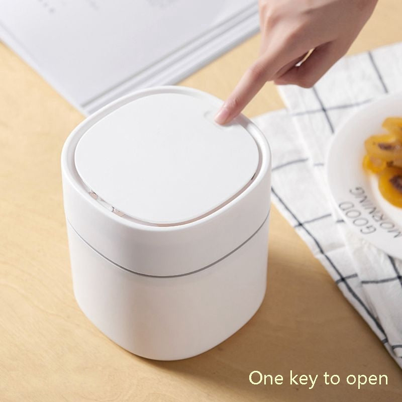 Compact Office Mini Trash Bin
