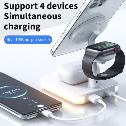 Compact Wireless Charging Desk Lamp