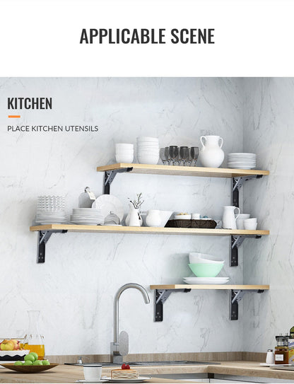 Space-Saving Wall Mount Folding Shelf Bracket