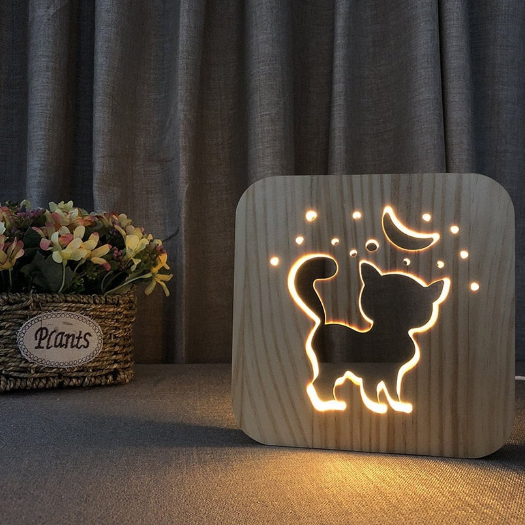 Stylish Wood Table Lamp for Cozy Ambiance