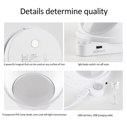Colorful Spin Magnetic Desk Lamp