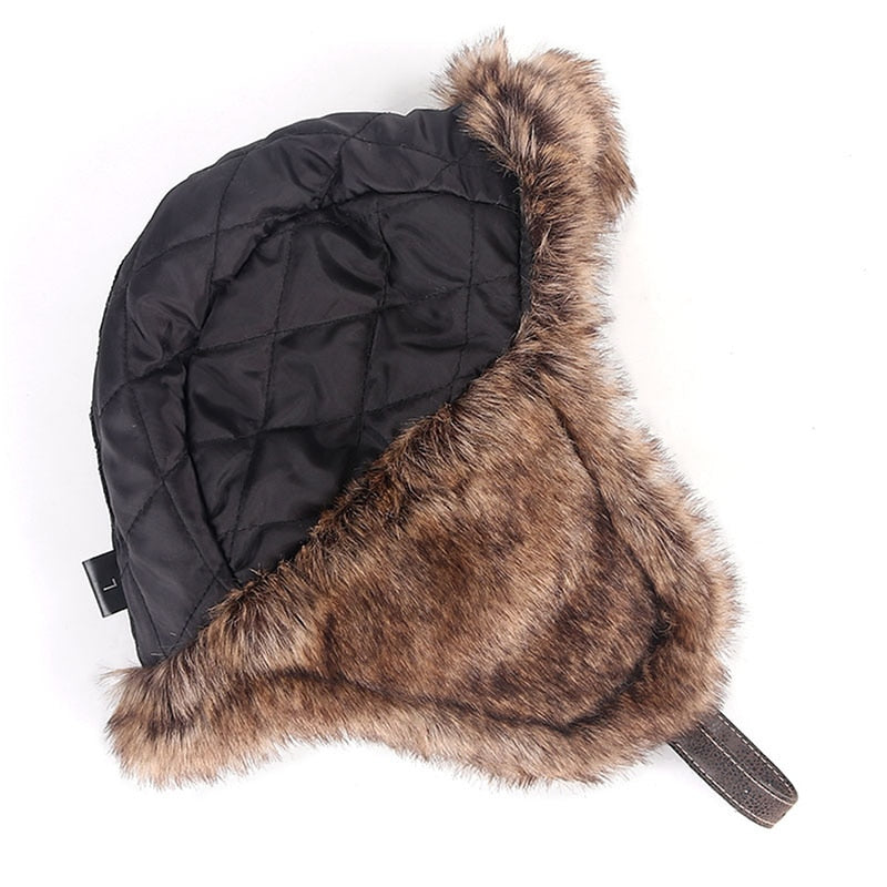 Soft Fleece Beanie - Warm Winter Hat with Earflaps
