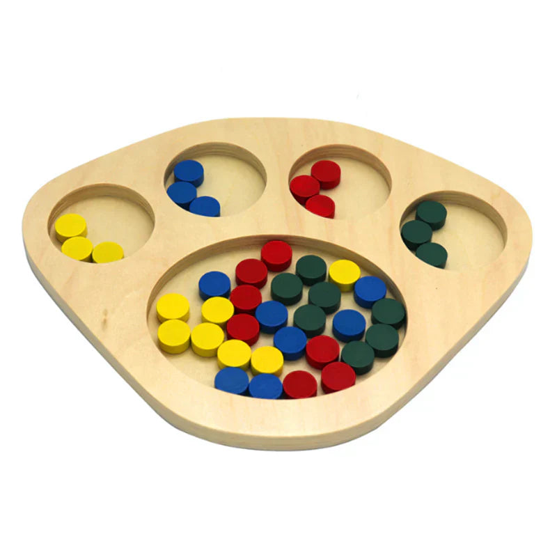 Colorful Wooden Puzzle Toy
