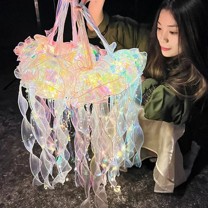 Colorful Jellyfish Table Lamp