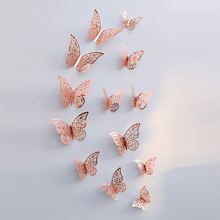 Beautiful 3D Butterfly Wall Decor