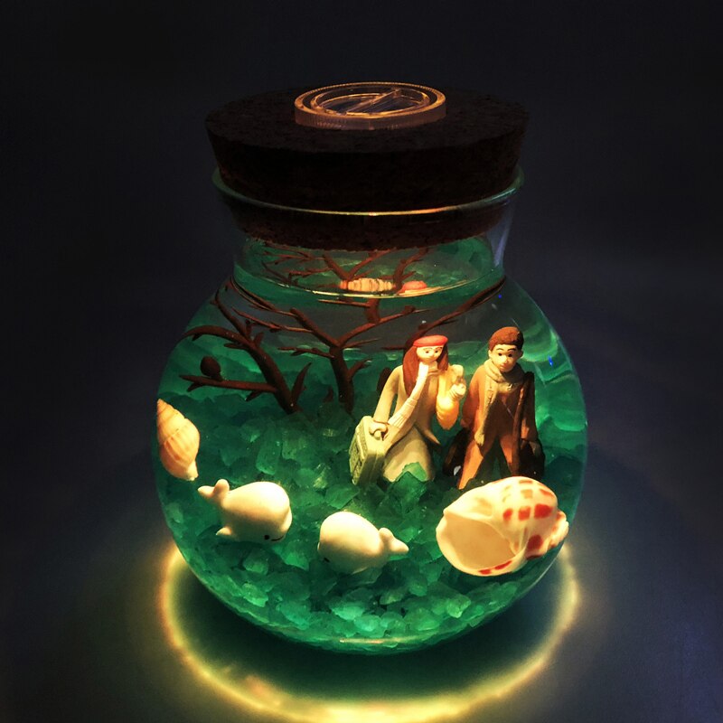 Colorful Ocean 3D LED Table Lamp