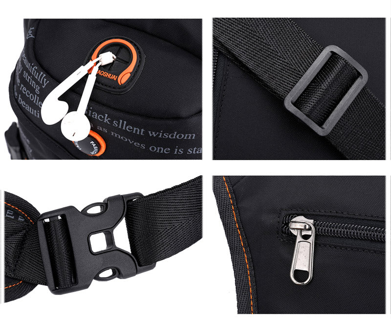Waterproof Athletic Sling Bag