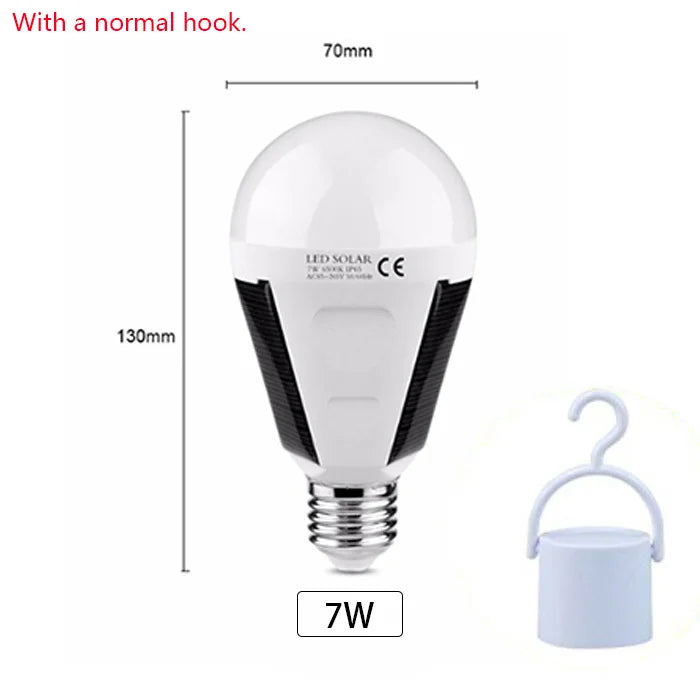 Outdoor Solar LED Light Bulb 7W/12W Waterproof E27 - Befez