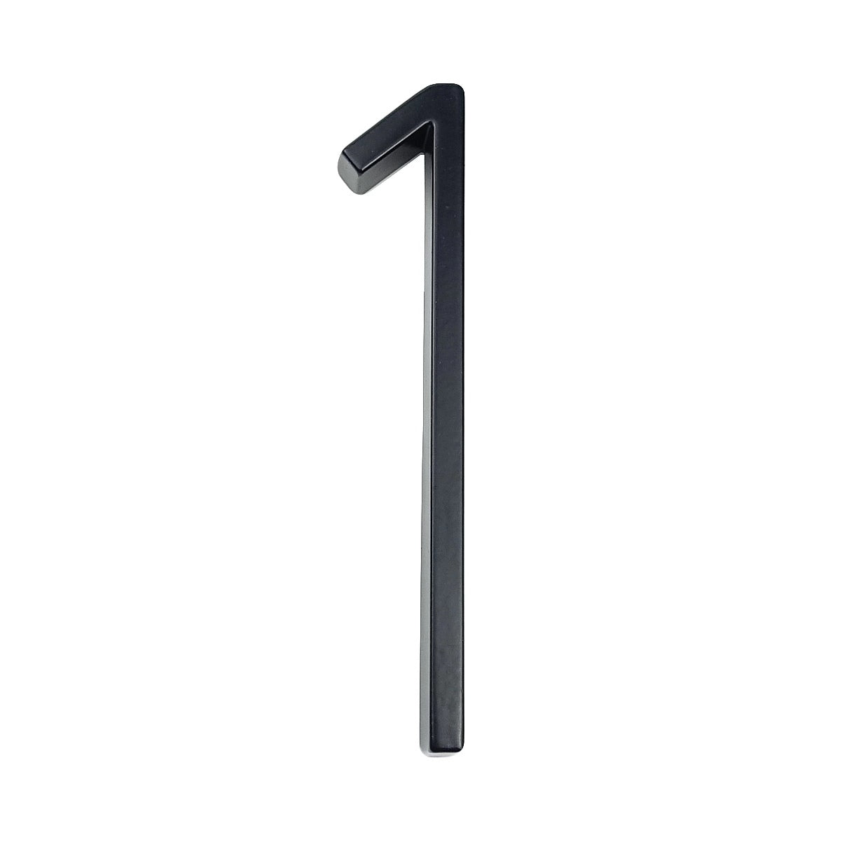 Big Silver Metal House Number Sign