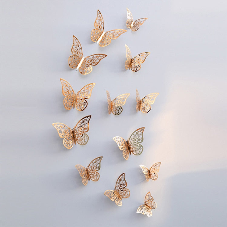 Beautiful 3D Butterfly Wall Decor